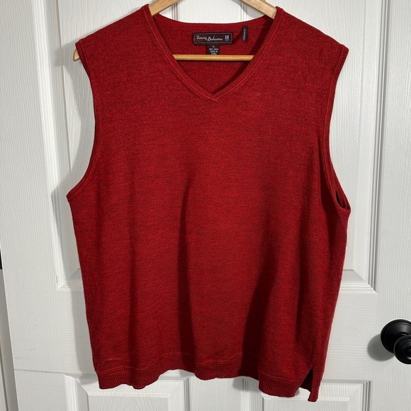 Tommy Bahama 18 Golf 100% wool men's vest, size XL, layer, warm, outdoors - Picture 1 of 12